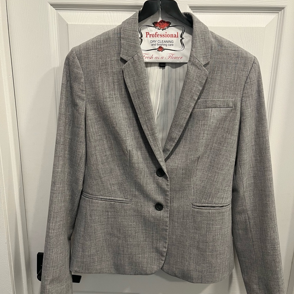 Banana Republic Gray Blazer